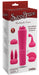 Sweet Breeze - Quadruple Sweet - Pocket Rocket Mini Vibrator - Vier Opzetstukjes - Roze-Erotiekvoordeel.nl