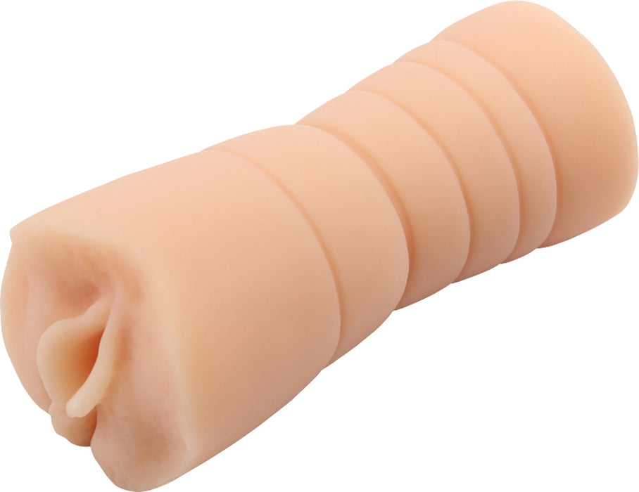 T- Skin - Sasha's Realistic Vagina - Stroker - Pocket Pussy - Masturbator - Lichte huidskleur-Erotiekvoordeel.nl