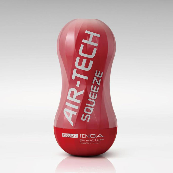 Tenga - Air-Tech Squeeze Masturbator - Regular - Rood-Erotiekvoordeel.nl