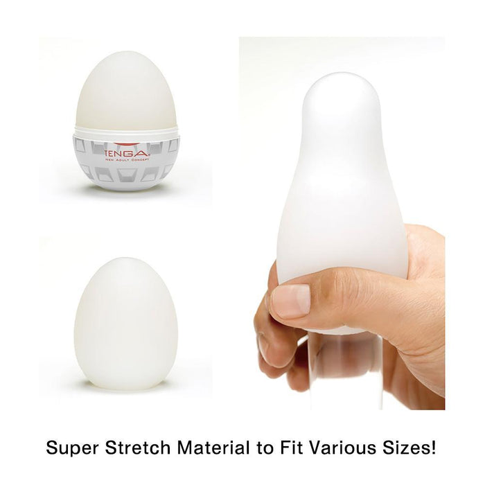 Tenga - EGG Boxy - Mini Masturbator - 6 stuks-Erotiekvoordeel.nl