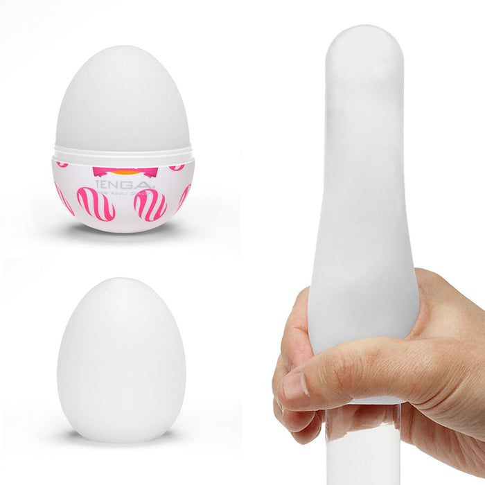 Tenga - EGG Easy Beat Curl - Mini Masturbator - 6 stuks-Erotiekvoordeel.nl