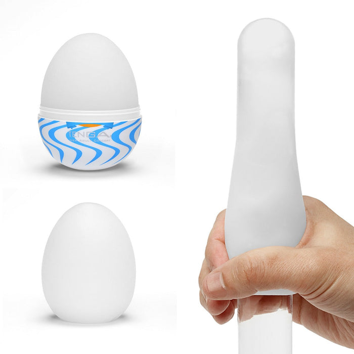 Tenga - EGG Easy Beat Wind - Mini Masturbator - 6 stuks-Erotiekvoordeel.nl