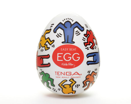 Tenga - EGG Keith Haring Dance - Mini Masturbator - 6 stuks-Erotiekvoordeel.nl