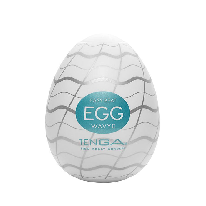 Tenga - EGG Wavy II - Mini Masturbator - 6 stuks-Erotiekvoordeel.nl