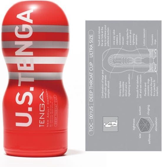 Tenga - Original Cup Ultra Size Masturbator-Erotiekvoordeel.nl