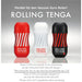 Tenga - Rolling Cup Gyro Roller Masturbator - Gentle-Erotiekvoordeel.nl