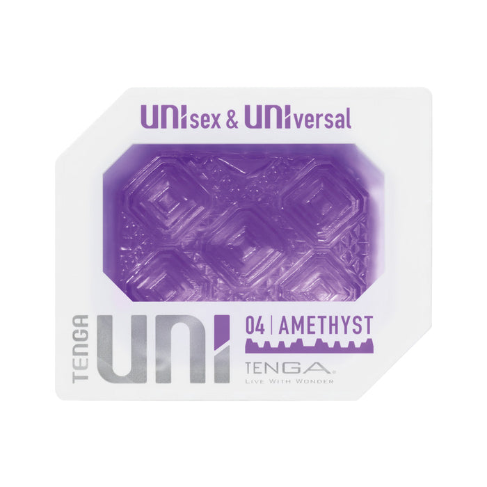 Tenga - Uni 4 Amethyst - Unisex Stroker Masturbator - Paars-Erotiekvoordeel.nl