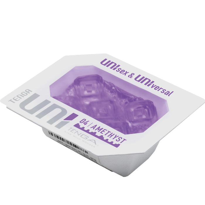 Tenga - Uni 4 Amethyst - Unisex Stroker Masturbator - Paars-Erotiekvoordeel.nl