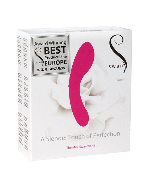 Swan - The Mini Swan Wand Vibrator - Roze-Erotiekvoordeel.nl