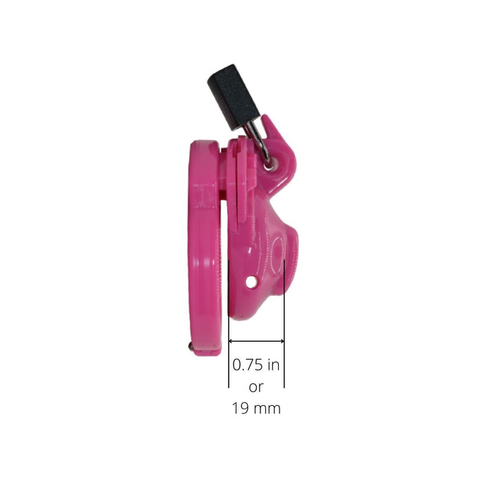 The Vice - Clitty - Kuisheidskooi - Peniskooi - Chastity Cage Voor Kleine Penis - Roze-Erotiekvoordeel.nl