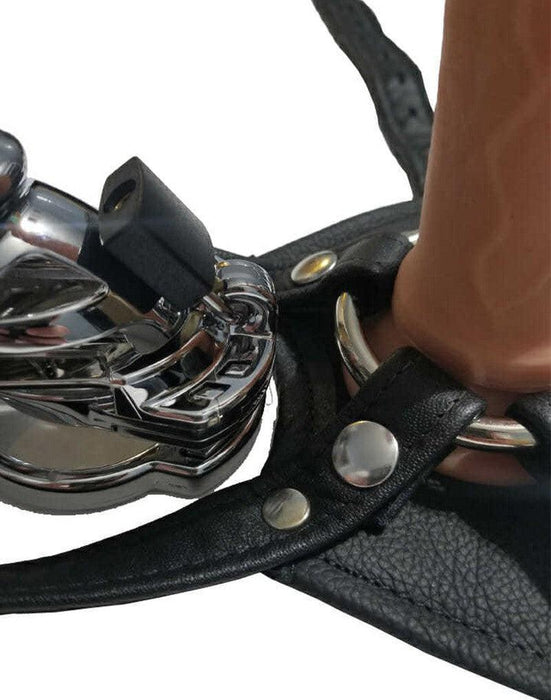 The Vice - Strap-On Harnas - The Crotch Rocket - Zwart - Uniek ontwerp - Ook te gebruiken met kuisheidskooi-Erotiekvoordeel.nl