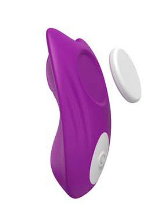 The Wave - Butterfly - Panty Vibrator met Afstandsbediening- Paars-Erotiekvoordeel.nl