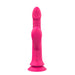 The Wave - Thruster Sucker - Stotende Vibrator met Zuignap en Clitoris Sucker - Roze-Erotiekvoordeel.nl