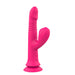 The Wave - Thruster Sucker - Stotende Vibrator met Zuignap en Clitoris Sucker - Roze-Erotiekvoordeel.nl