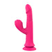 The Wave - Thruster Sucker - Stotende Vibrator met Zuignap en Clitoris Sucker - Roze-Erotiekvoordeel.nl