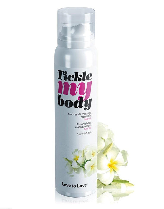 Tickle my Body - Massagemousse - Kaapse Jasmijn-Erotiekvoordeel.nl