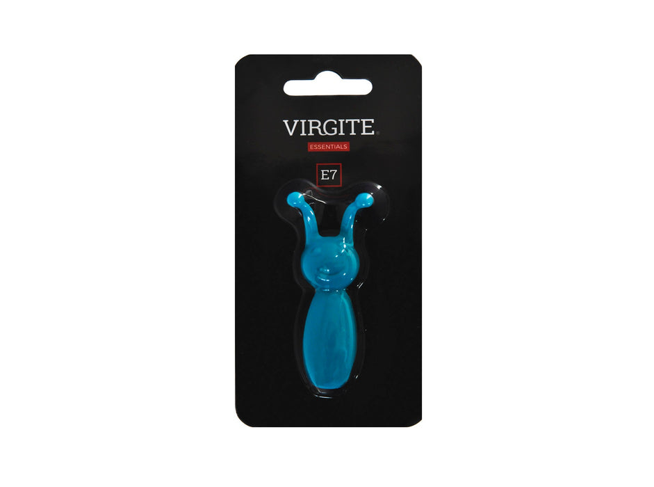 Virgite - Mini Vibrator Met Twee clitoris Antennes - Blauw-Erotiekvoordeel.nl