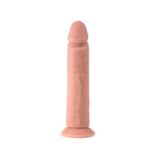 Virgite - Vibrerende Dildo Met Afstandsbediening 26.5 x 8 cm - Lichte Huidskleur-Erotiekvoordeel.nl