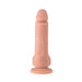 Virgite - Vibrerende dildo Van 21 cm Met Ballen En remote Control - Lichte Huidskleur-Erotiekvoordeel.nl