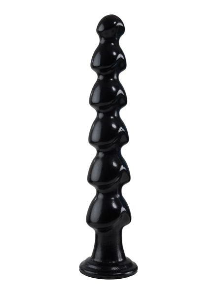 WAD - 2XL Globemaster II - XXL Anaal Dildo - 59 cm - Zwart-Erotiekvoordeel.nl