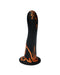 Ylva & Dite - Dildo Kajsa - Zwart/Oranje - Perfect voor G-spot of P-spot stimulatie-Erotiekvoordeel.nl