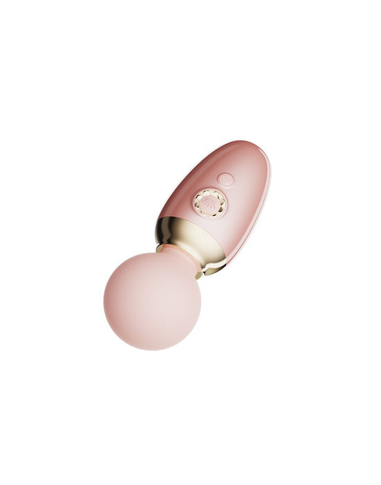 Zalo - Ava - Verwarmende Mini Wandvibrator met App bediening - Lichtroze-Erotiekvoordeel.nl