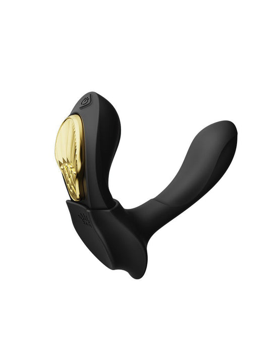 Zalo - Aya - Draagbare Panty Vibrator Met Afstandsbediening - Vibrerend Slipje - Obsidian Zwart-Erotiekvoordeel.nl