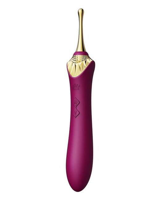 Zalo - Bess - Clitoris Pinpoint Vibrator - Met Extra opzetstukken - Robijn Rood-Erotiekvoordeel.nl