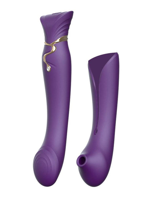 Zalo - Queen - PulseWave G-spot Vibrator - Amethyst Paars-Erotiekvoordeel.nl