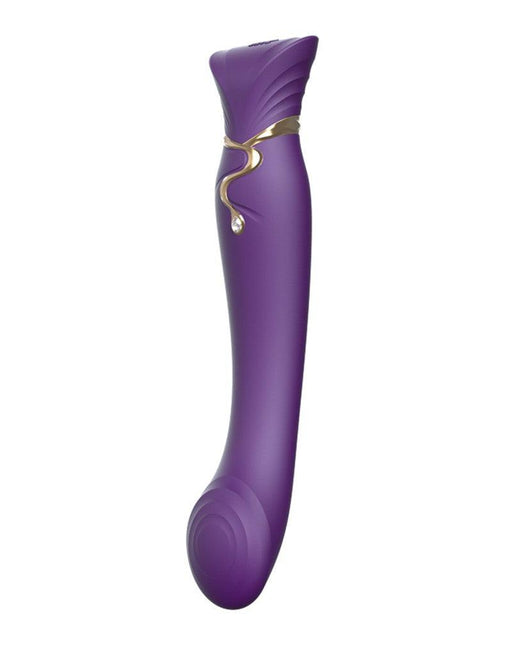 Zalo - Queen - PulseWave G-spot Vibrator - Amethyst Paars-Erotiekvoordeel.nl