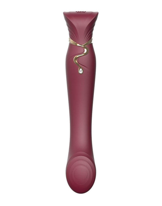 Zalo - Queen - PulseWave G-spot Vibrator - Robijnrood-Erotiekvoordeel.nl