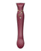 Zalo - Queen - PulseWave G-spot Vibrator - Robijnrood-Erotiekvoordeel.nl