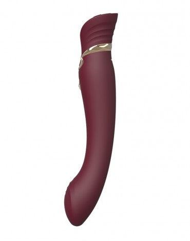 Zalo - Queen - PulseWave G-spot Vibrator - Robijnrood-Erotiekvoordeel.nl