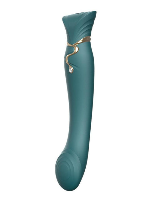 Zalo - Queen - PulseWave G-spot Vibrator - Smaragd Groen-Erotiekvoordeel.nl