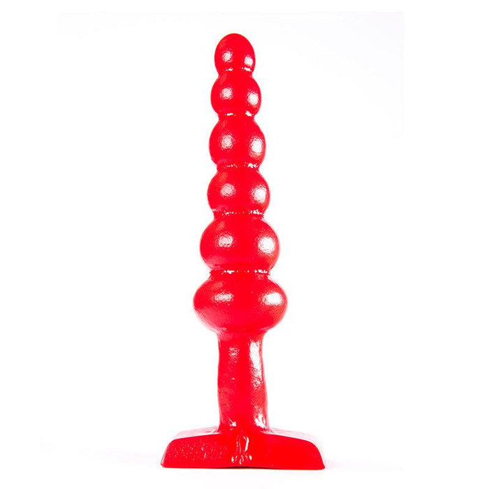 ZiZi - Buttplug Tetrad 17 x 4,2 cm - Rood-Erotiekvoordeel.nl