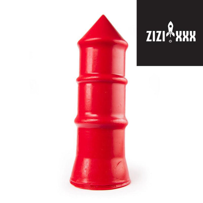 ZiZi - Extra grote buttplug Lola 19 x 6 cm - Rood-Erotiekvoordeel.nl