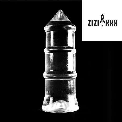 ZiZi - Extra grote buttplug Lola 19 x 6 cm - Transparant-Erotiekvoordeel.nl