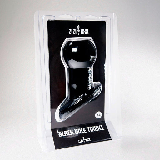 ZiZi - Holle buttplug 42 mm - Zwart-Erotiekvoordeel.nl