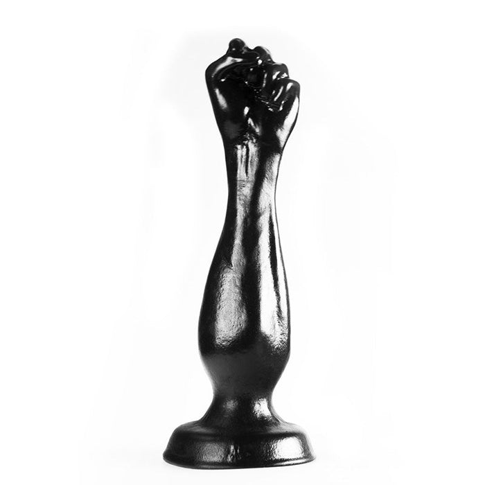 ZiZi - One Fist Fisting Dildo 14,5 x 4 cm - Zwart-Erotiekvoordeel.nl