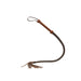 Liebe Seele - The Equestrian Leather Single Tail Whip - Leren Bull Whip-Erotiekvoordeel.nl