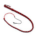 Kiotos - Nylon Bullwhip - Zwart/Rood - 120 cm-Erotiekvoordeel.nl