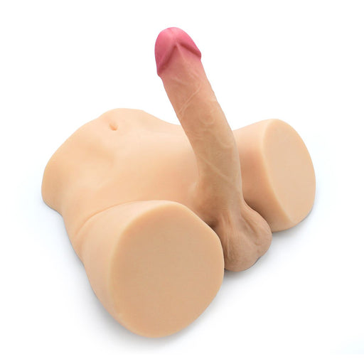 Kiotos - Masturbator Plus Dildo - Nr. 22 - TPE - Lichte Huidskleur-Erotiekvoordeel.nl