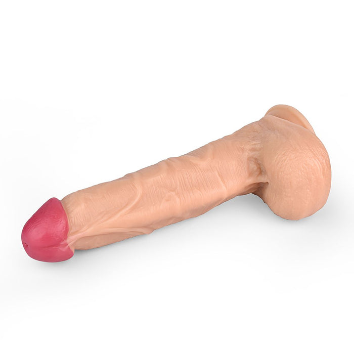 Kiotos Cox Mega Dildo Nr. 7 - 27 x 5.5 cm - Lichte Huidskleur-Erotiekvoordeel.nl