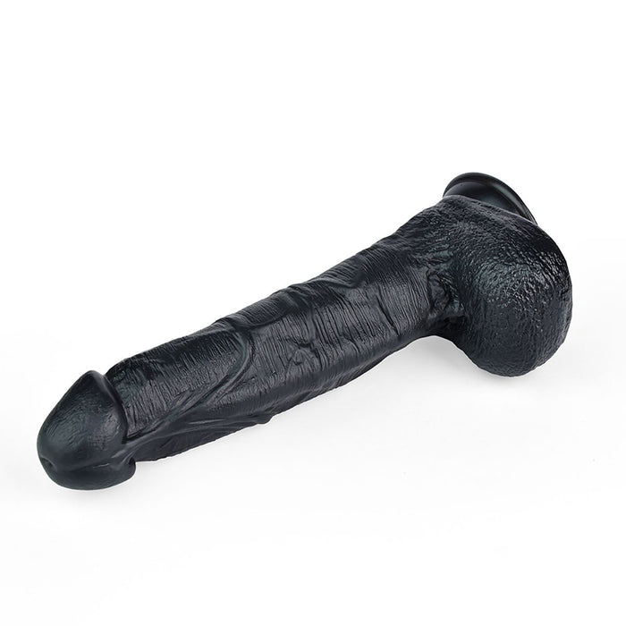 Kiotos Cox Mega Dildo Nr. 7 - 27 x 5.5 cm - Zwart-Erotiekvoordeel.nl