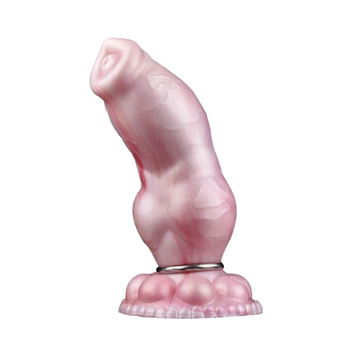 Kiotos Monstar - Deviant - Opblaasbare Dildo Nr. 92 - Roze/Wit-Erotiekvoordeel.nl