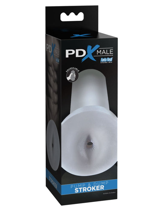 Pipedream - PDX Male Pump & Dump Stroker - Transparant-Erotiekvoordeel.nl