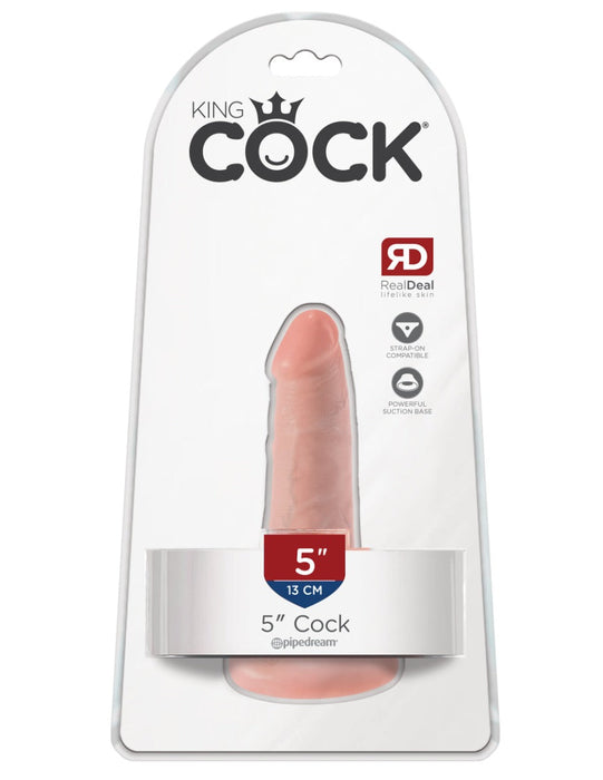 Pipedream - King Cock - Dildo - 12,5 cm - Lichte Huidskleur-Erotiekvoordeel.nl