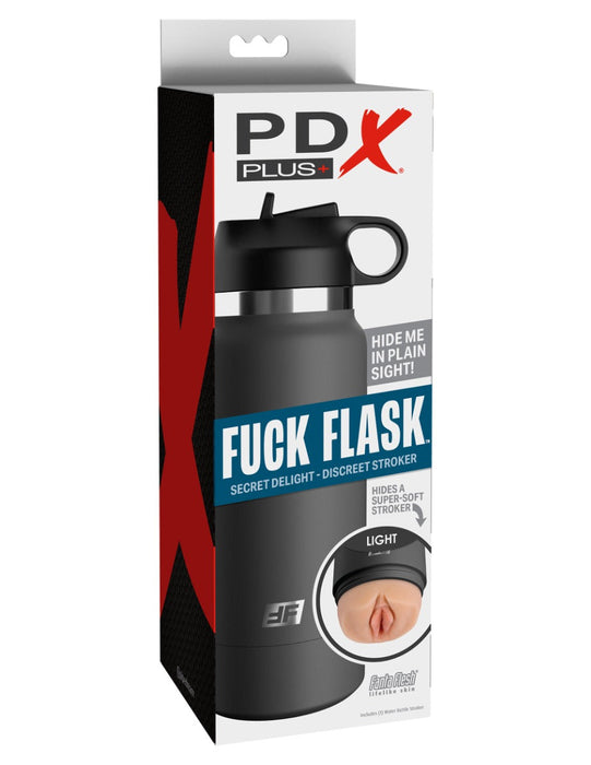 Pipedream - PDX Plus Fuck Flask Secret Delight Discreet Stroker - Lichte Huidskleur-Erotiekvoordeel.nl