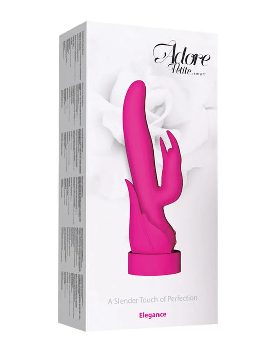 Swan Adore Elegance - Vibrator - Siliconen Clitoris Vibrator - Roze-Erotiekvoordeel.nl