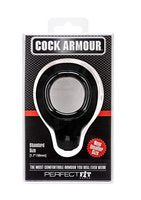 Perfect Fit - Cock Armour Regular Zwart - Penisring - Cocking - Ø 38 mm - PFBlend-Erotiekvoordeel.nl